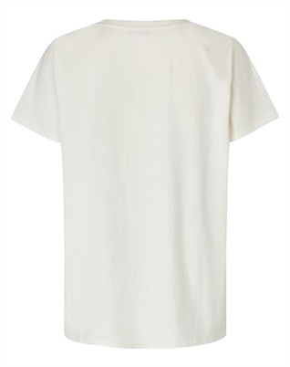 Lollys Laundry - Roma LL T-shirt - White